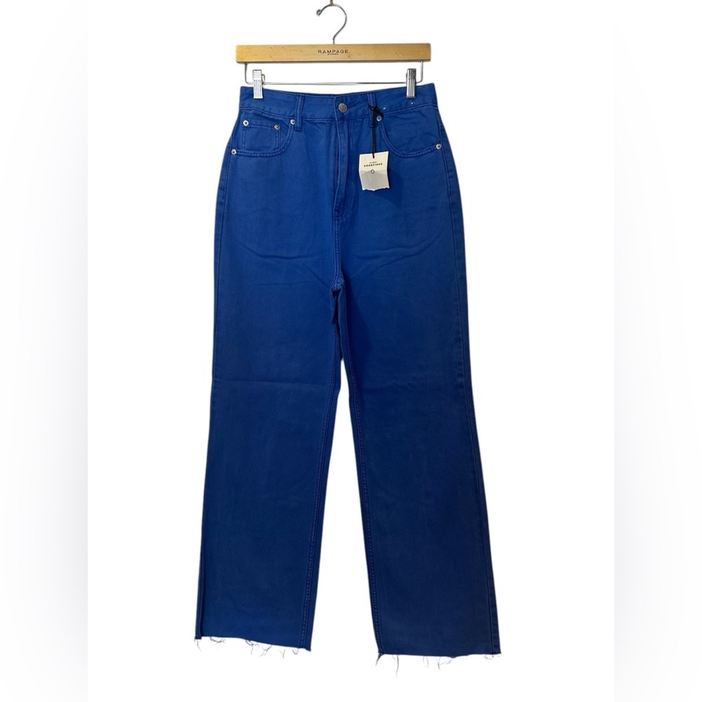 Glassons Women's Super High Rise 90'S Straight Leg Jeans
